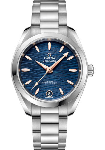 Omega seamaster aqua terra blue best sale